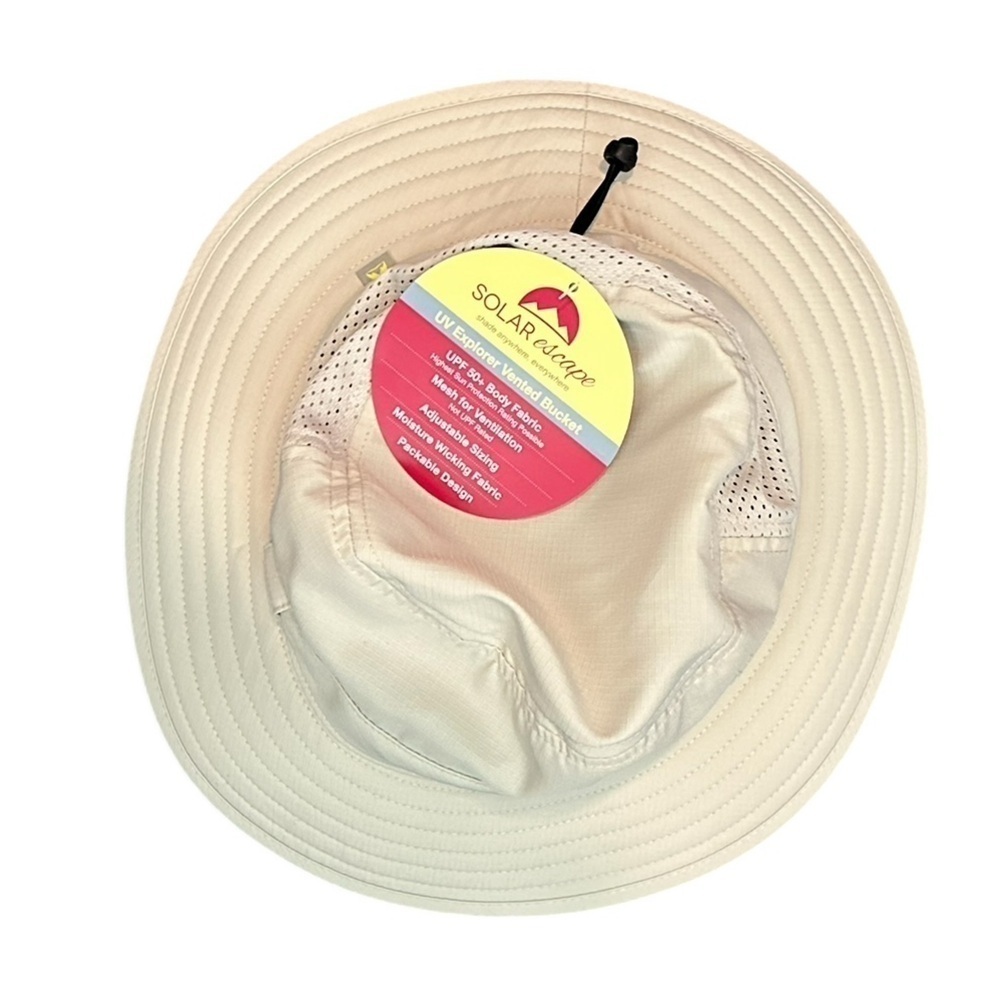NWT Solar Escape UPF 50+ Explorer Vented Bucket Hat - Picture 4 of 6
